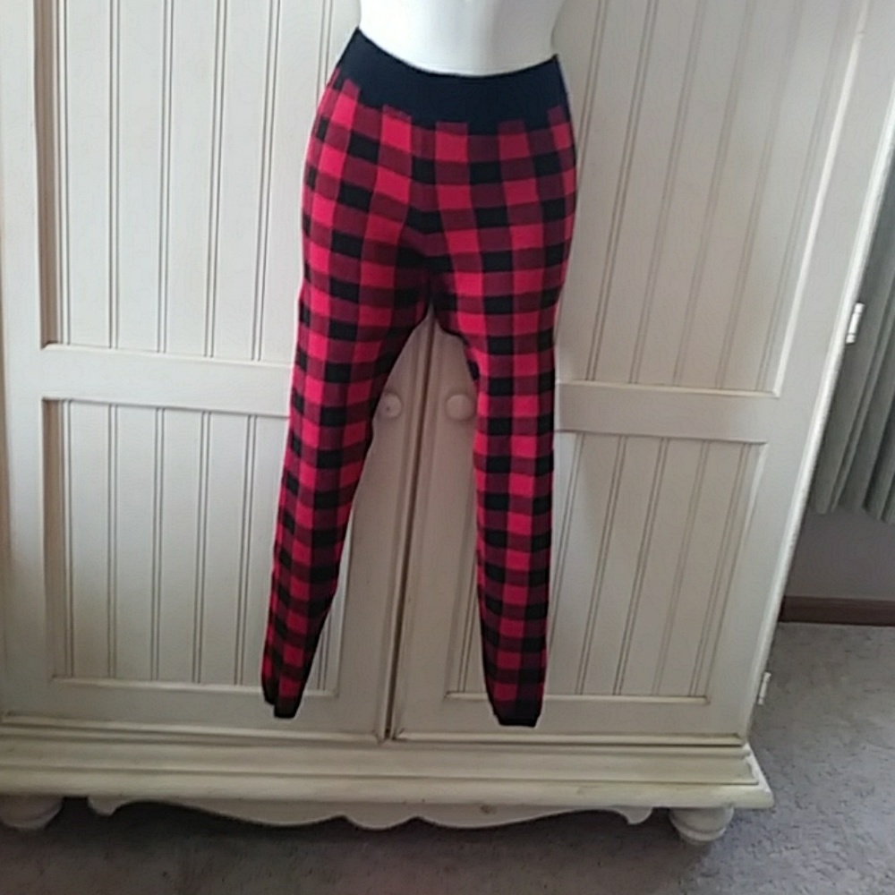 Thick knit leggings